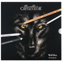 Brevilliers CRETACOLOR   Knstler-Set Zeichenkohle Brevillier's Cretacolor Wolf-Edition