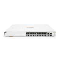 Hewlett Packard Enterprise Netzwerk Switch »InstantOn 1960« 24G 20p Class 4 PoE 4p Class 6 PoE 2XGT 2SPF+ 370 W
