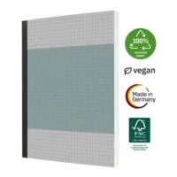 SIGEL Notizbuch Recyclingkarton Softcover A5 kariert