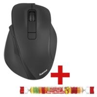 Hama Funkmaus optisch 6-Tasten MW-500 Recharge inkl. Fruchtgummi Mega Roulette 45 g