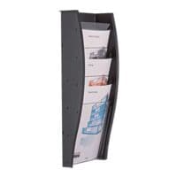 Styro Wand-Prospekthalter styrodisplay DIN A4 anthrazit