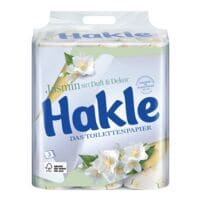 Hakle Toilettenpapier Jasmin 3-lagig, wei - 24 Rollen (1 Pack  24 Rollen)