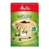 Melitta Filtertten® Natura 1x4 braun 80 Stck