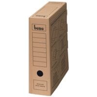 bene Archivboxen 8 x 29 x 33 cm braun - 20 Stück