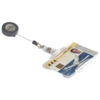 Durable 10er-Pack Ausweishalter fr Namensschild 801119 8,7 x 5,4 cm