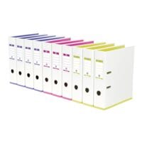 10x Ordner A4 Oxford myColour weiß breit, zweifarbig