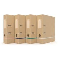 10x Ordner A4 Oxford Touareg breit, einfarbig