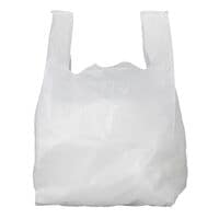 VP 1000er-Pack Tragetaschen wei 27 x 48 cm
