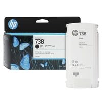 HP Tintenpatrone HP 738, schwarz - 498N4A