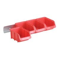 hnersdorff 2er-Pack Metall-Wandschiene