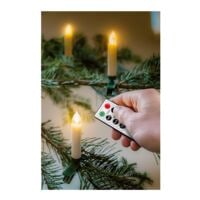 goobay 10er-Pack LED Weihnachtsbaumkerzen