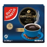 Gut & Günstig Unsere Empfehlung Kaffee gemahlen 500 g