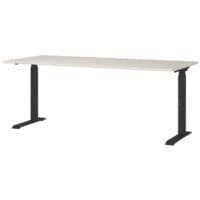 Germania Schreibtisch hhenverstellbar (manuell) Bedano 180 cm, C-Fu