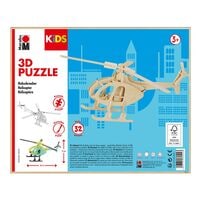 Marabu Kinder 3D-Puzzle Hubschrauber