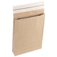 flexiPAK 300 Faltentaschen mit Steh-/Klotzboden classic Doppelfixverschluss 5 cm Falte ca. DIN D4 100 g/m² ohne Fenster