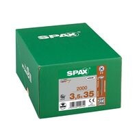 SPAX Universalschrauben Z2 R�ckwandkopf WIROX 3,5 x 35 mm 2000 St�ck