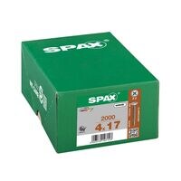 SPAX Universalschrauben Z2 R�ckwandkopf WIROX 4 x 17 mm 2000 St�ck
