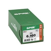 SPAX Universalschrauben T30 Senkkopf WIROX 6 x 160 mm 100 Stck
