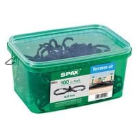 SPAX 100er-Pack Terrassen-Abstandshalter »AIR« 6,5 mm