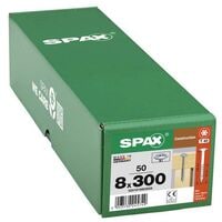 SPAX Holzbauschrauben T40 Tellerkopf WIROX 8 x 300 mm 50 Stck