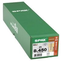 SPAX Holzbauschrauben T40 Tellerkopf WIROX 8 x 450 mm 25 Stck