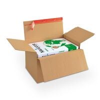 Colompac Versandkartons 32,5/45,0/19,0-31,0 cm - 10 Stck