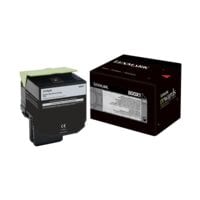 Lexmark Toner 80C0X10 schwarz