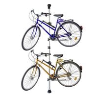 relaxdays Teleskop Fahrradhalterung fr 2 Rder