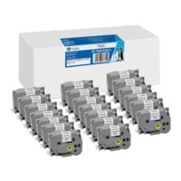 G&G 20er Pack Beschriftungsbnder TZe-251 Brother kompatibel