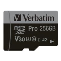 Verbatim microSDXC-Speicherkarte 256 GB Pro U3