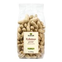 Alnatura Bio Erdnsse gerstet mit Schale 250 g