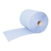 Meditrade 2er-Pack Papier-Putztuchrolle Multicel blau 2-lagig 37 x 34 cm (2x 1000 Blatt)