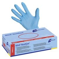 100 MEDITRADE Einmalhandschuhe Nitril® NextGen® Nitril, Gre S blau