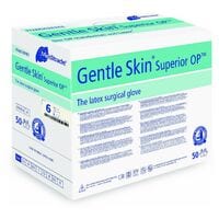 50 Paar MEDITRADE OP-Handschuhe Gentle Skin® Superior OP™ Latex, Gre 6 natur