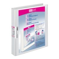 Veloflex Prsentationsringbuch VELODUR® 41441 4 Ringe, A4, Rckenbreite 25 mm