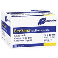 Meditrade 100er-Pack Mullkompresse 8-fach 10 x 10 cm