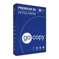 Multifunktionales Druckerpapier A4 GO COPY PREMIUM - 500 Blatt gesamt, 80 g/m