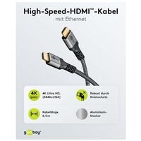 goobay HDMI-Kabel 4K - 10 m