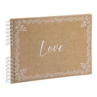 EXACOMPTA Fotoalbum Kraft 32x22 cm 50 Seiten naturfarben