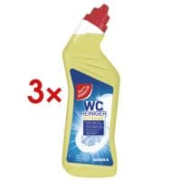 Gut und Gnstig 3x WC Reiniger Zitrone 1 L