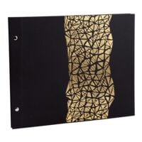 EXACOMPTA Fotoalbum Aramy 37x29cm 16985E 40 Seiten schwarz
