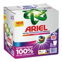 ARIEL Professional Colorwaschmittel Pods Professional All-in-1 Color+ 100 WL (2x 50 Pods)