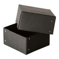 Falken Archiv-Box PURE Box Black 15x15 85mm 5 Stck