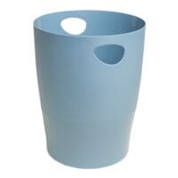 EXACOMPTA 8x Papierkorb »Ecobin Autentik« 15 L einfarbige Pastellfarben