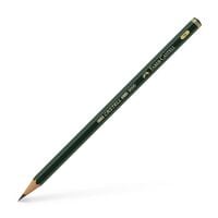 12x Bleistift Faber-Castell 9000, H, ohne Radiergummi