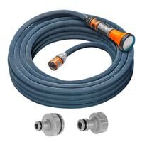 GARDENA Liano Xtreme 15m SET (Komplett-Set Brause) Textilschlauch Gartenschlauch