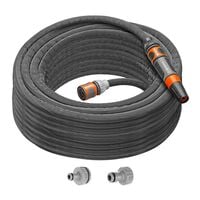 GARDENA Liano Life 20m SET (Komplett-Set) Textilschlauch Gartenschlauch