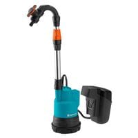 GARDENA Regenfasspumpe mit Akkubetrieb 2000/2 Ready-to-Use