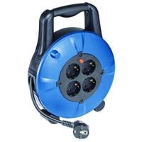 as-Schwabe Kabeltrommel 10 m schwarz-blau