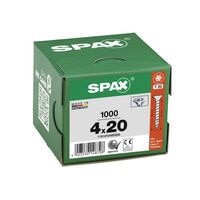 SPAX Universalschrauben T20 Senkkopf WIROX 4 x 20 mm 1000 St.